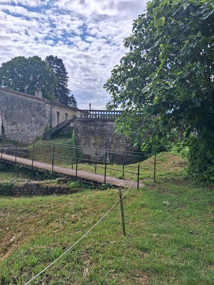 Vue du site de la Villa Saint-Romain de Loupiac